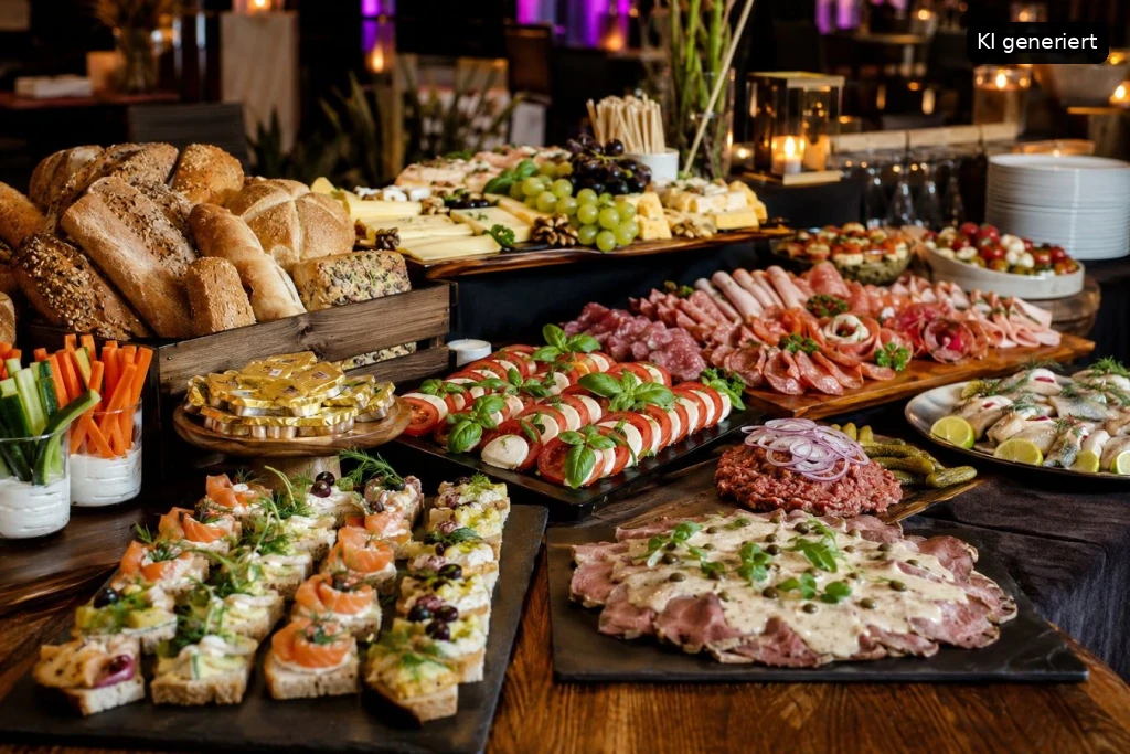 Fingerfood Catering Delikatessen Buffet