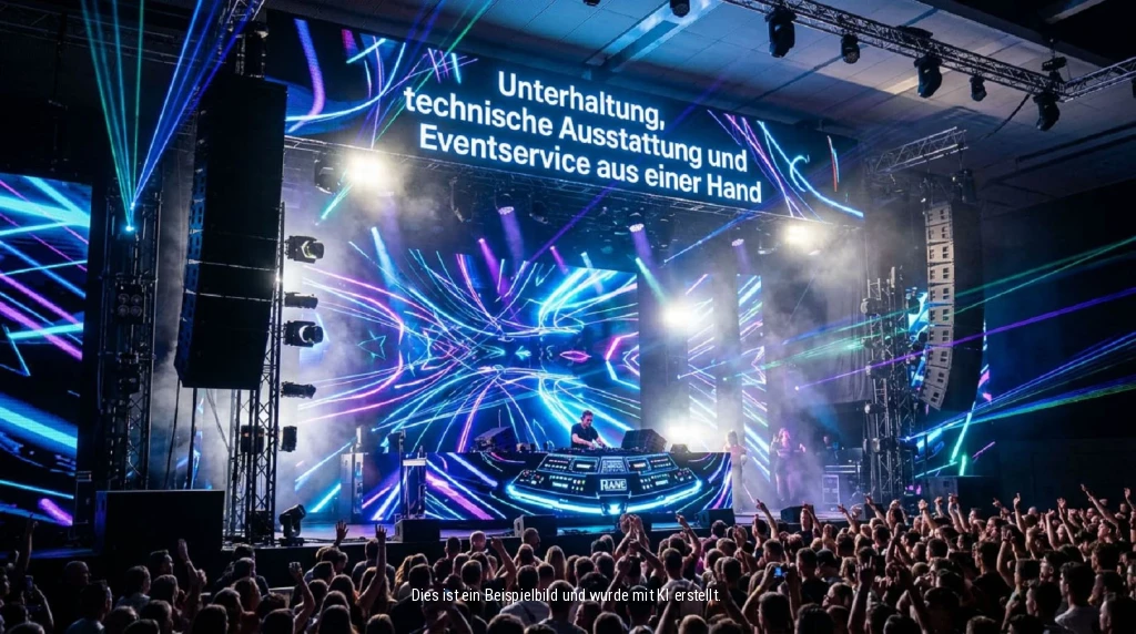 Konzert Eventtechnik Lichtshow
