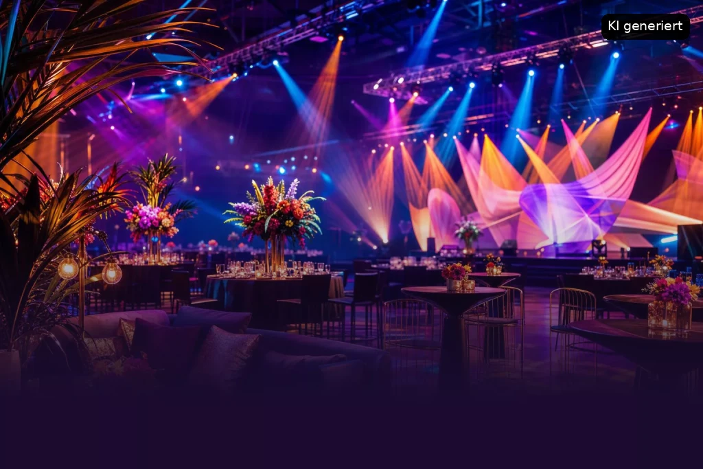 Eventlocation Gala Lichtshow